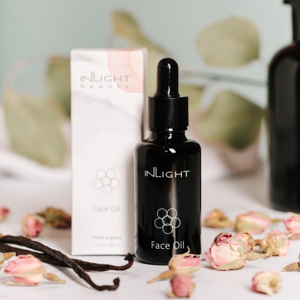In Light Rose Vanilla Face Oil All Natural